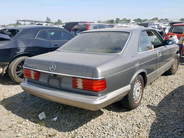 WDBCA45DXGA257165 - 1986 MERCEDES-BENZ 560 SEC GRAY photo 4