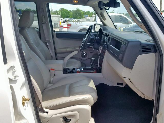 1J8HG58N26C339273 - 2006 JEEP COMMANDER 白色 照片 5