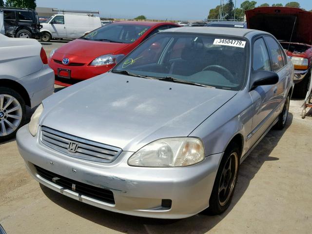 2HGEJ6612XH541709 - 1999 HONDA CIVIC BASE Gümüş foto 2