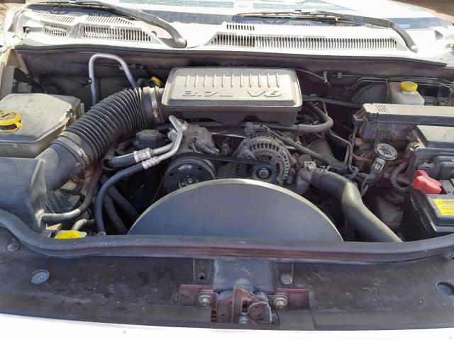 1J8HH48K46C128377 - 2006 JEEP COMMANDER WHITE photo 7