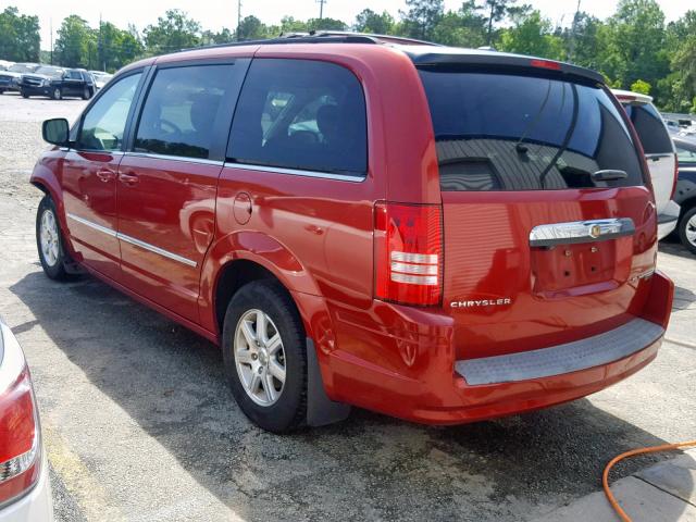 2A8HR54149R611413 - 2009 CHRYSLER TOWN & COU RED photo 3