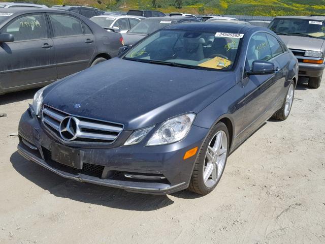 WDDKJ5KB4DF197247 - 2013 MERCEDES-BENZ E 350 CHARCOAL photo 2