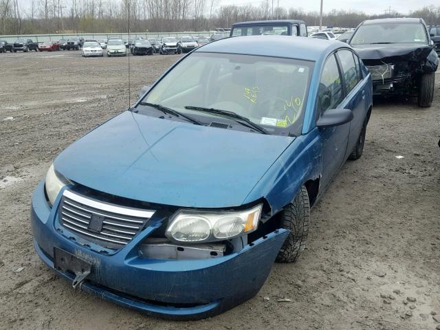 1G8AJ52F85Z117953 - 2005 SATURN ION LEVEL TURQUOISE photo 2
