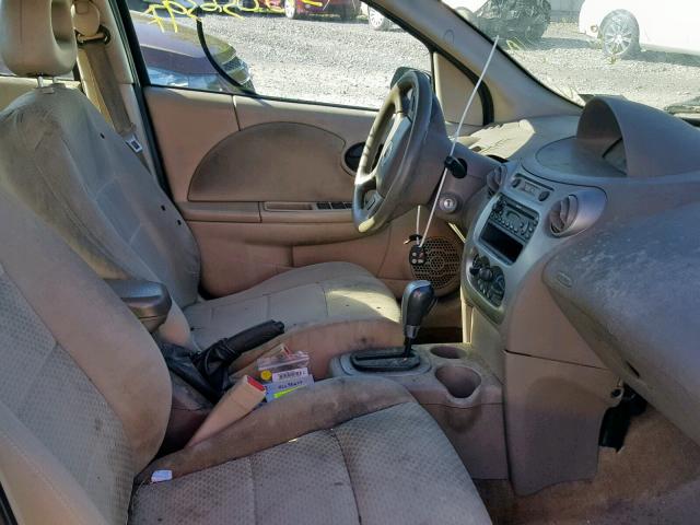 1G8AJ52F85Z117953 - 2005 SATURN ION LEVEL TURQUOISE photo 5