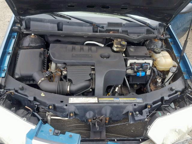 1G8AJ52F85Z117953 - 2005 SATURN ION LEVEL TURQUOISE photo 7