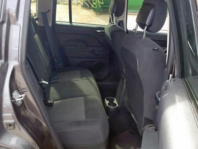 1C4NJDBBXED910277 - 2014 JEEP COMPASS SP ნაცრისფერი ფოტო 6