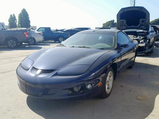 2G2FS22K0Y2113539 - 2000 PONTIAC FIREBIRD BLUE photo 2