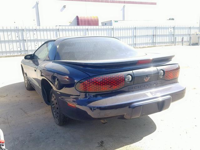 2G2FS22K0Y2113539 - 2000 PONTIAC FIREBIRD BLUE photo 3