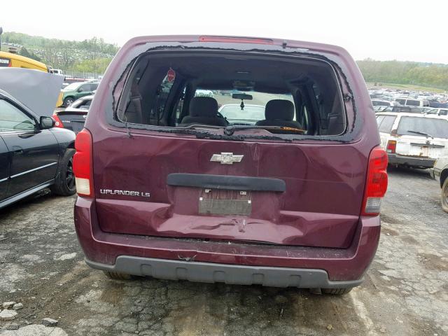 1GNDV23187D114258 - 2007 CHEVROLET UPLANDER L 栗色 照片 9