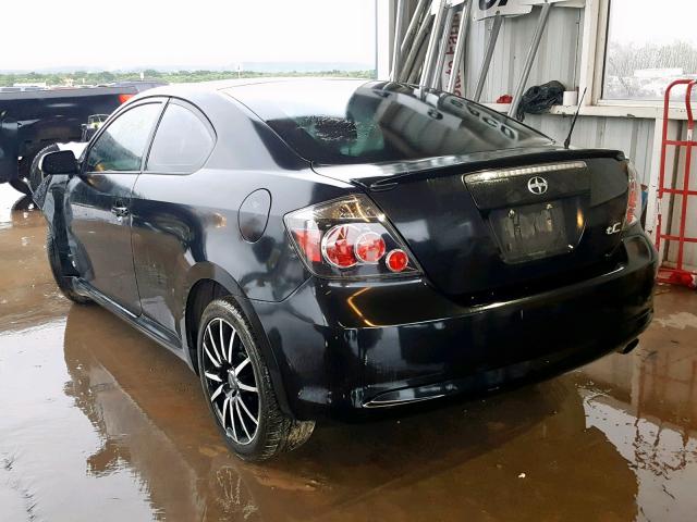 JTKDE167090289562 - 2009 TOYOTA SCION TC შავი ფოტო 3