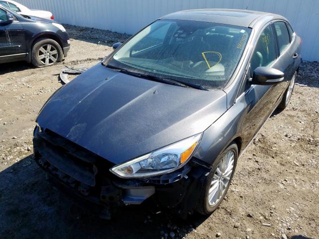 1FADP3J22JL309392 - 2018 FORD FOCUS TITANIUM  photo 2