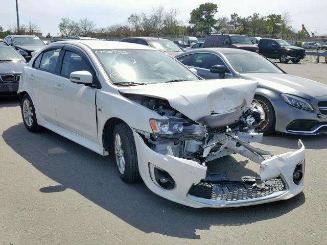 JA32V2FW8GU004347 - 2016 MITSUBISHI LANCER ES WHITE photo 1