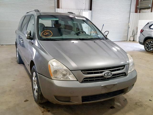 KNDMG4C39A6329434 - 2010 KIA SEDONA LX GRAY photo 1