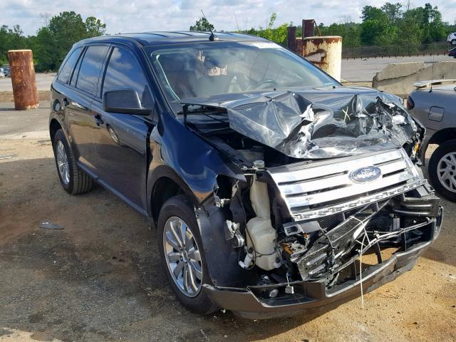 2FMDK3JC8ABB24387 - 2010 FORD EDGE SEL BLACK photo 1