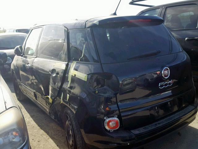 ZFBCFAAH2FZ035748 - 2015 FIAT 500L POP BLACK photo 3