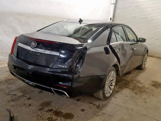 1G6AX5SX9E0122616 - 2014 CADILLAC CTS LUXURY BLACK photo 4