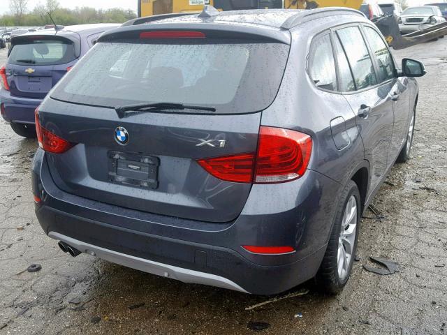 WBAVL1C53EVY21918 - 2014 BMW X1 XDRIVE2 GRAY photo 4