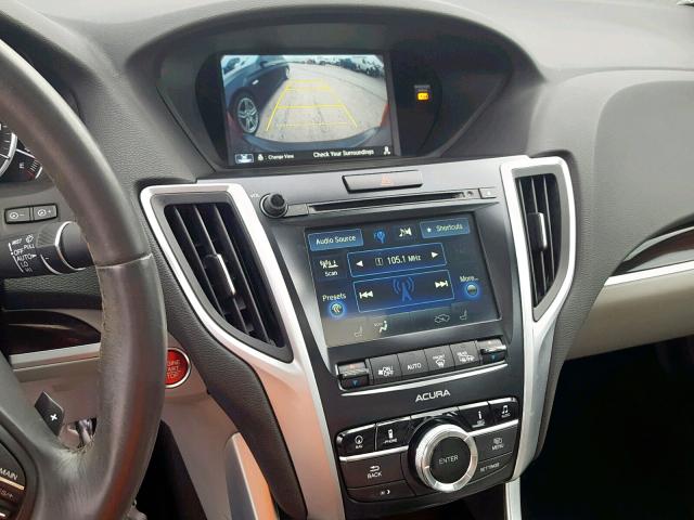 19UUB1F5XGA012246 - 2016 ACURA TLX TECH BLACK photo 9