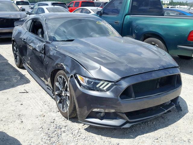 1FA6P8CF9H5239152 - 2017 FORD MUSTANG GT GRAY photo 1