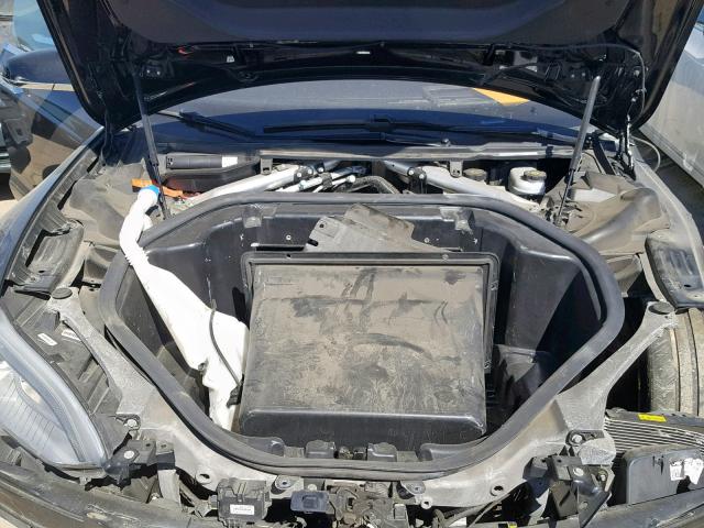 5YJSA1H12EFP54289 - 2014 TESLA MODEL S Սև լուսանկար 7