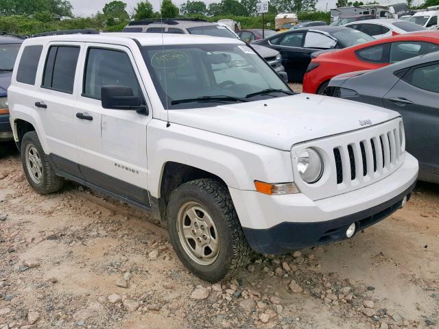 1C4NJRBB4GD546714 - 2016 JEEP PATRIOT SP WHITE photo 1