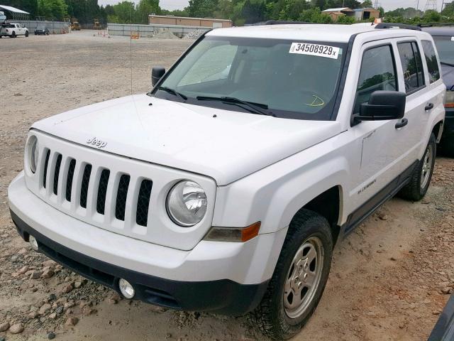 1C4NJRBB4GD546714 - 2016 JEEP PATRIOT SP WHITE photo 2