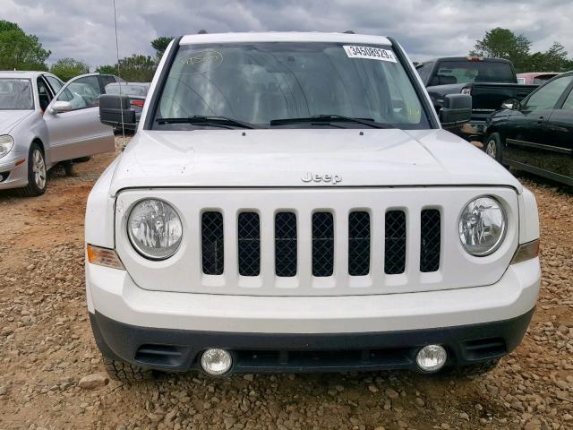 1C4NJRBB4GD546714 - 2016 JEEP PATRIOT SP WHITE photo 9