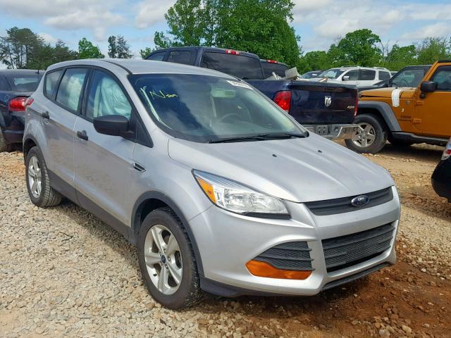 1FMCU0F73EUE07859 - 2014 FORD ESCAPE S SILVER photo 1