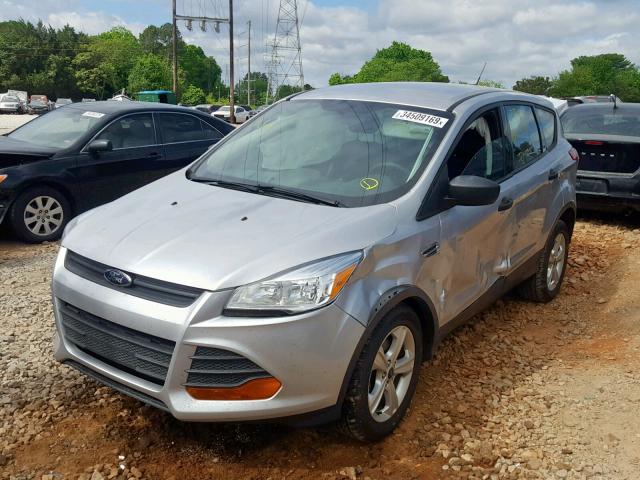 1FMCU0F73EUE07859 - 2014 FORD ESCAPE S SILVER photo 2