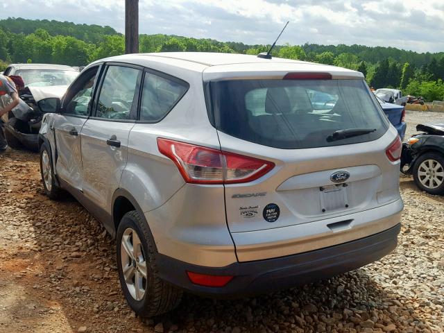 1FMCU0F73EUE07859 - 2014 FORD ESCAPE S SILVER photo 3