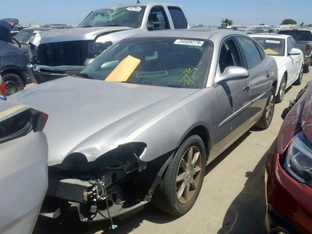 2G4WE587271240347 - 2007 BUICK LACROSSE C SILVER photo 2