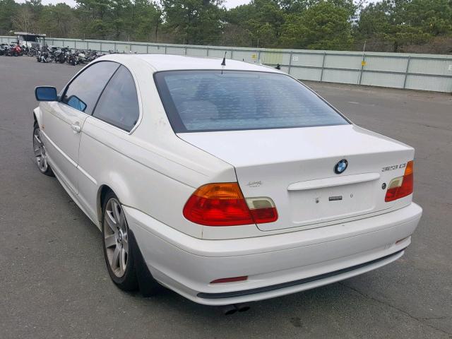 WBABM3347YJN61859 - 2000 BMW 323 CI WHITE photo 3