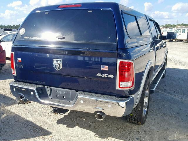 1C6RR7NMXES337750 - 2014 RAM 1500 LARAM BLUE photo 4