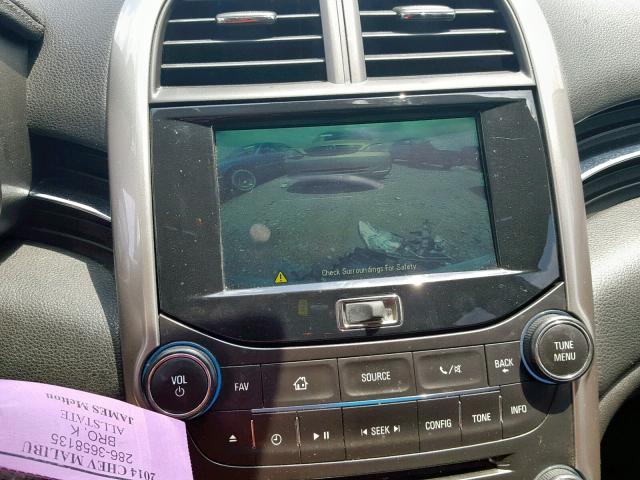 1G11C5SL2EF124283 - 2014 CHEVROLET MALIBU 1LT WHITE photo 9