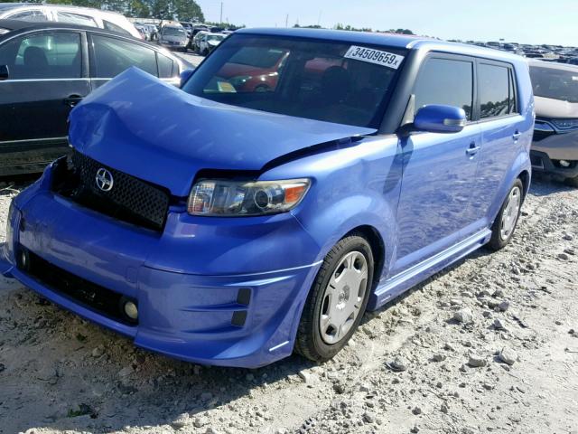 JTLZE4FE1A1111918 - 2010 TOYOTA SCION XB 蓝色 照片 2