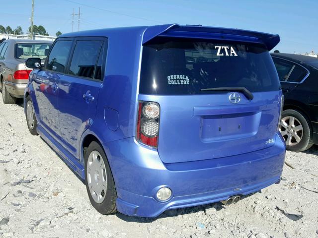 JTLZE4FE1A1111918 - 2010 TOYOTA SCION XB 蓝色 照片 3
