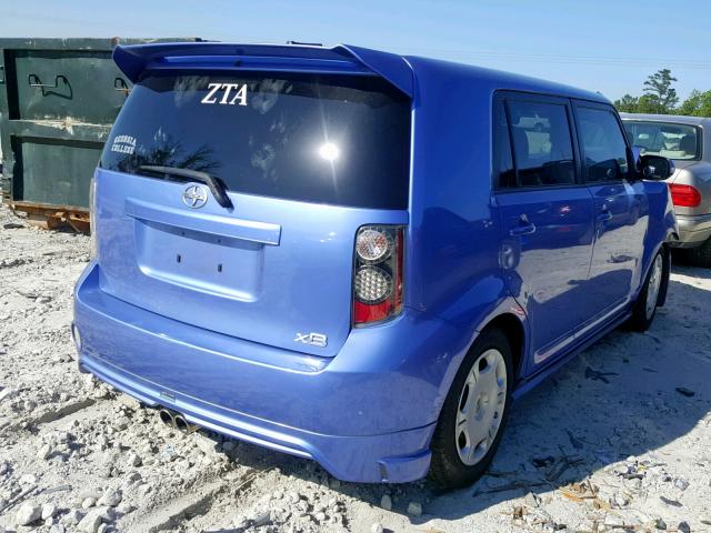 JTLZE4FE1A1111918 - 2010 TOYOTA SCION XB 蓝色 照片 4