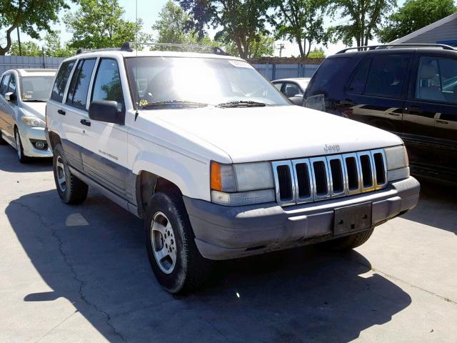 1J4FX58S6VC685095 - 1997 JEEP GRAND CHER WHITE photo 1