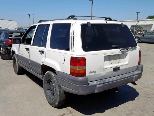 1J4FX58S6VC685095 - 1997 JEEP GRAND CHER WHITE photo 3