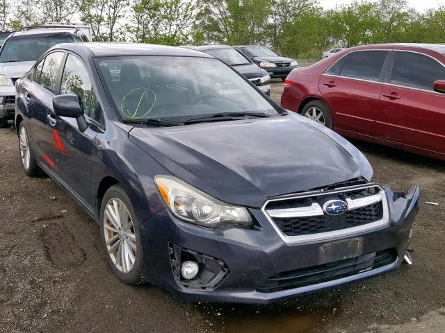 JF1GJAH66CH005015 - 2012 SUBARU IMPREZA LI BLACK photo 1