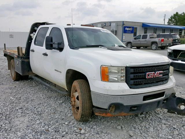 1GD422C85DF118102 - 2013 GMC SIERRA K35 WHITE photo 1