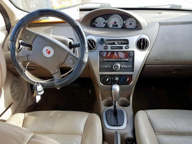 1G8AL55B97Z131673 - 2007 SATURN ION LEVEL GOLD photo 9