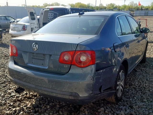 3VWSF71K86M678224 - 2006 VOLKSWAGEN JETTA 2.5 GRAY photo 4