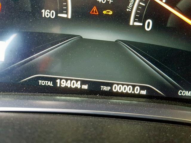 WBA7E2C54GG548195 - 2016 BMW 740 I WHITE photo 8