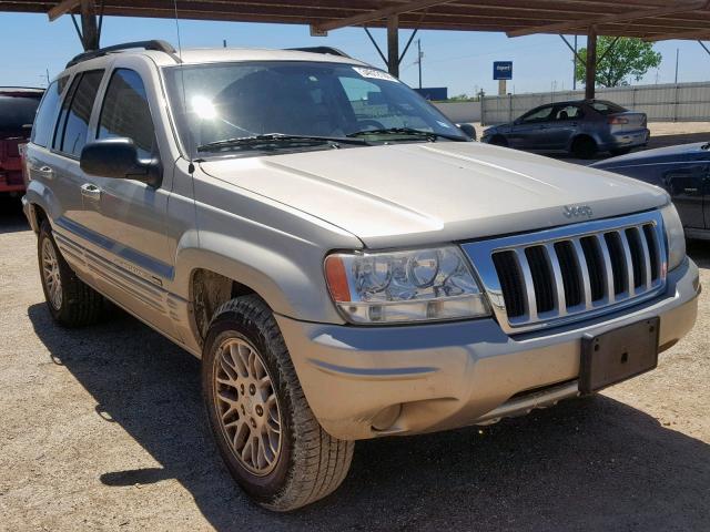 1J4GX58S64C258826 - 2004 JEEP GRAND CHER SILVER photo 1