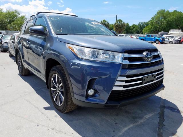 5TDJZRFH0HS404436 - 2017 TOYOTA HIGHLANDER SE  photo 1