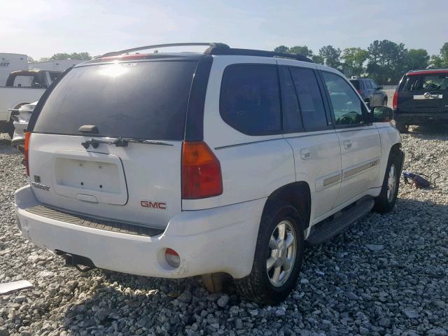 1GKDS13S642368793 - 2004 GMC ENVOY WHITE photo 4