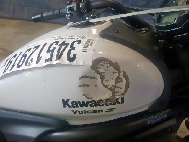 JKAENEA10FDA00915 - 2015 KAWASAKI EN650 A WHITE photo 9