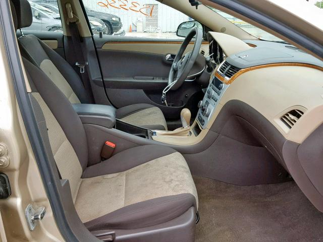 1G1ZH57B48F175454 - 2008 CHEVROLET MALIBU 1LT GOLD photo 5