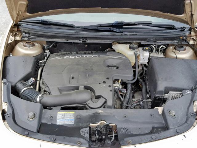 1G1ZH57B48F175454 - 2008 CHEVROLET MALIBU 1LT GOLD photo 7